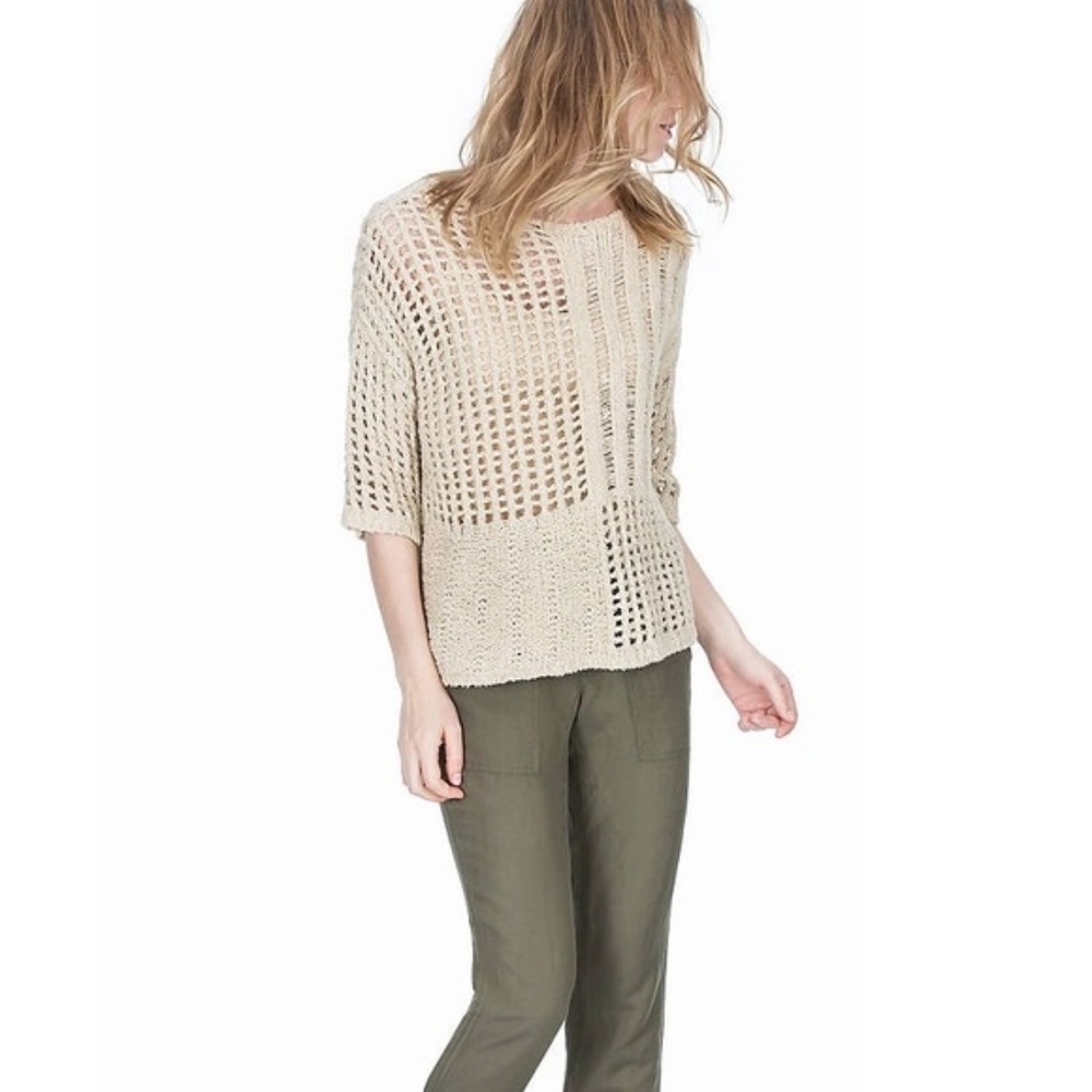 Leo & Sage Eyelash Patchwork Pullover - image 2